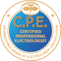 Certified Professional Electrologist Badge